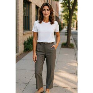 Chadwick’s SHAPE BENFITS Tummy Control Brown Dress Pants Ladies Size 16P